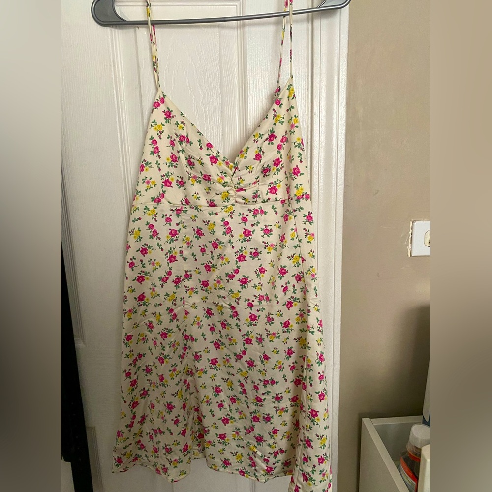 Brand New Aeropostale Tank/Short Summer Dress With Floral Print